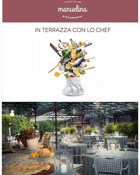 Ristorante Manuelina, in terrazza con lo chef!
