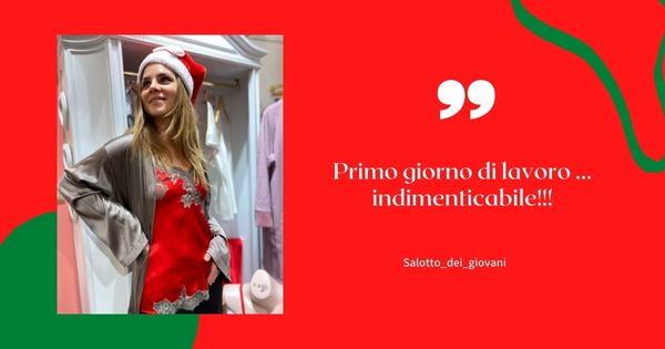 Primo giorno di lavoro … indimenticabile!!!