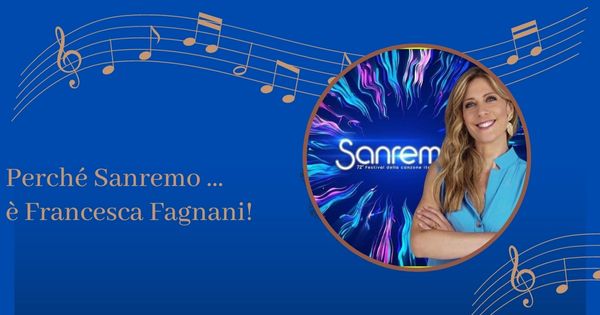 Perchè Sanremo è … Francesca Fagnani!