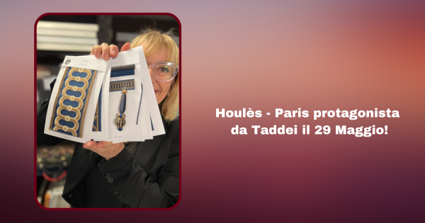 Houlès – Paris protagonista da Taddei il 29 Maggio!