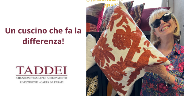 Un cuscino che fa la differenza!