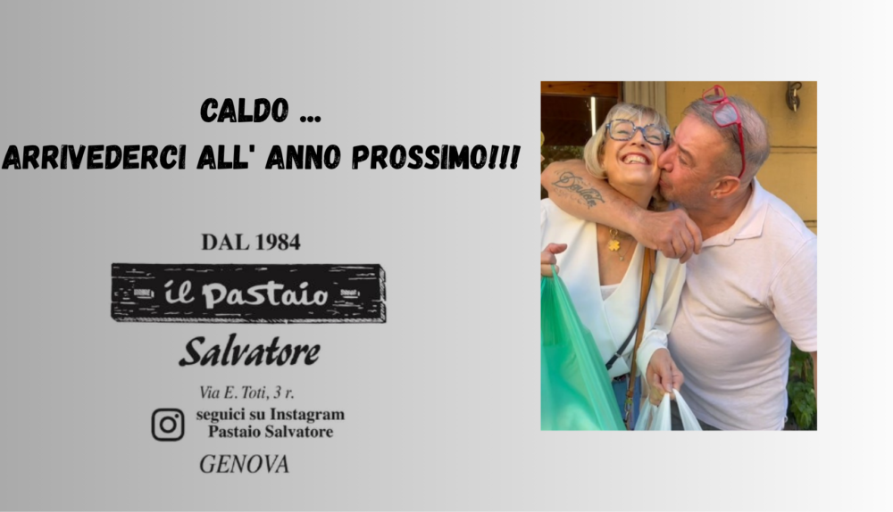 Caldo arrivederci all' anno prossimo!!!