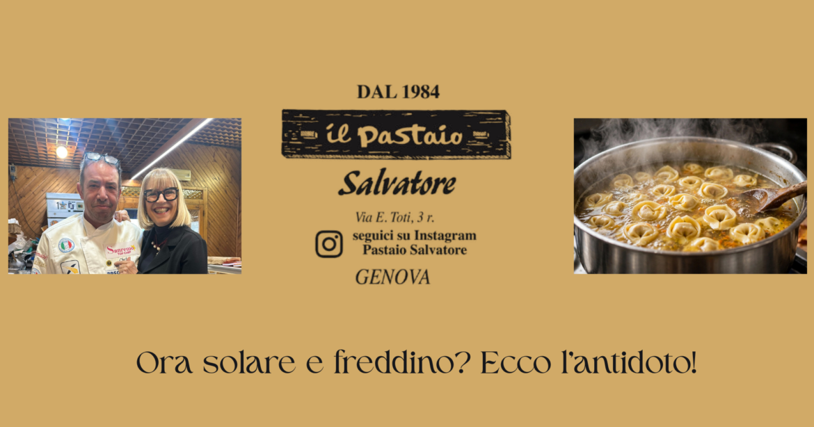 Ora solare e freddino? Ecco l’antidoto!